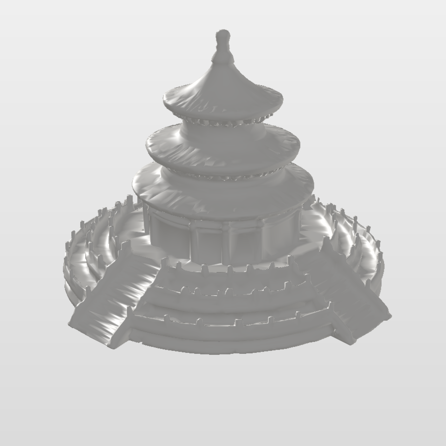 北京天坛-一体打印