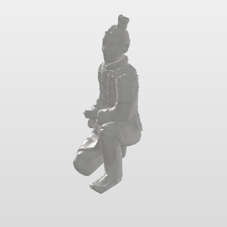 跪射俑