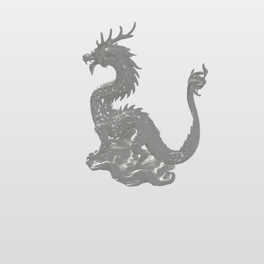 镂空-东方龙