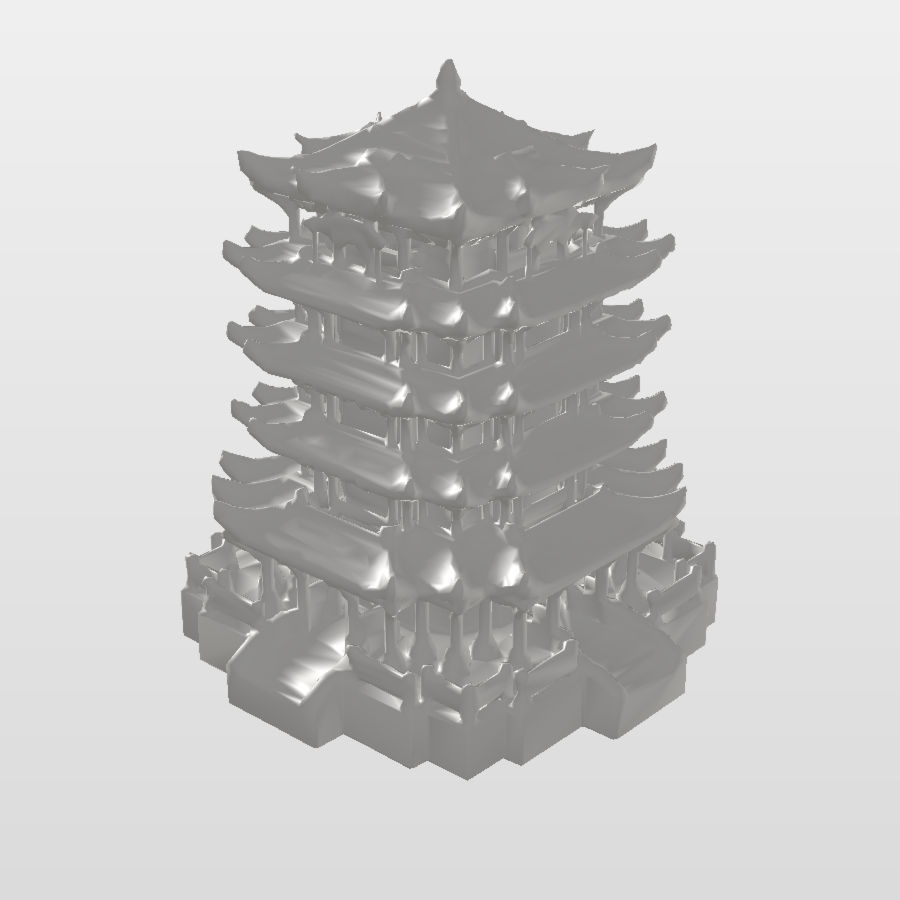 黄鹤楼-一体打印