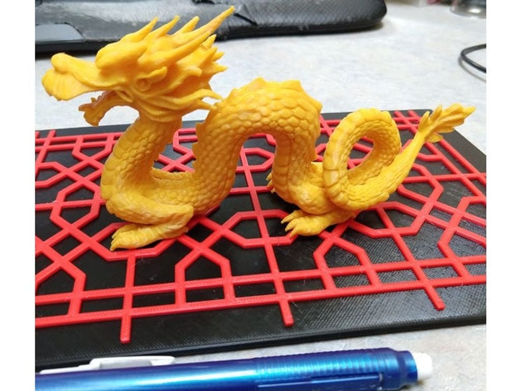 中华腾龙摆件（S形立龙·高精度鳞甲）